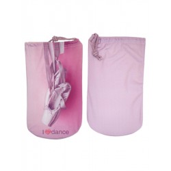 I LOVE DANCE pop-art pointe shoe bag DEFECT