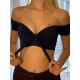Top taneczny bez ramion Mendoza Marine LaFitwear