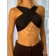 Top taneczny Cristobal Black LaFitwear 