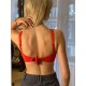Top taneczny Cristobal Red LaFitwear 