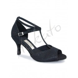 Kozdra model 14PX czarny brokat cekinowy
