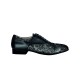 Tangolera style 105 Pizzo Nero Nappa Bianca