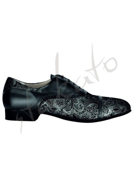 Tangolera model 105 Pizzo Nero Nappa Nera