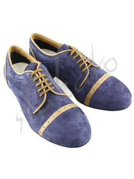 Tangolera 107 Oxford Deep Blue / Camoscio Blue