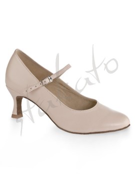 Kozdra model W-212 flesh-pink leather