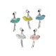 Metal pendant Ballerina 3