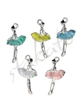 Metal pendant Ballerina 3