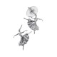 Earrings with ballerina Klara