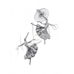 Earrings with ballerina Klara