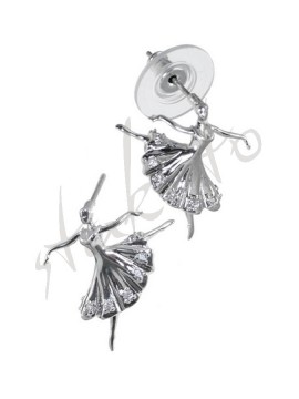 Earrings with ballerina Klara