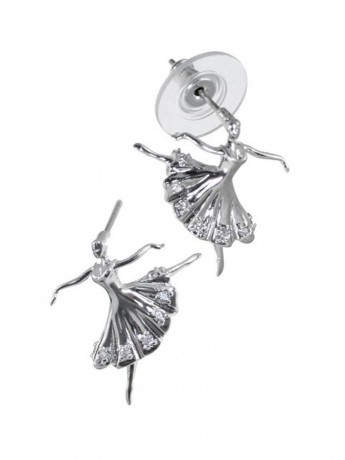 Earrings with ballerina Klara