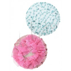 Hair net with sequines