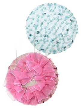 Hair net with sequines