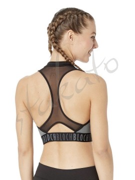 Zip front crop top FT5198 Bloch