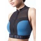 Zip front crop top FT5198 Bloch