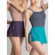 Pull-on wrap skirt Marthe Ballet Rosa