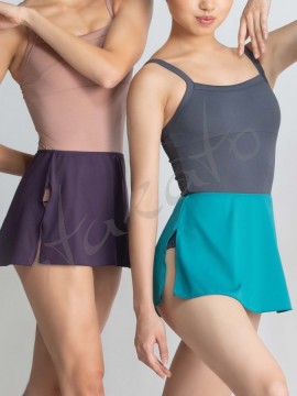 Pull-on wrap skirt Marthe Ballet Rosa