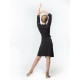 Short dance kimono with 3/4 sleeves