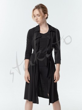 Short dance kimono with 3/4 sleeves