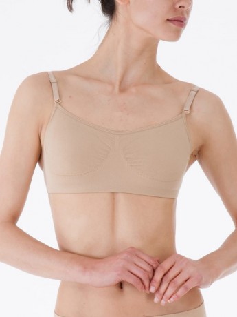 Seamless clear back bra Silky Dance