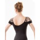 Body damskie z flokiem Denia Sansha