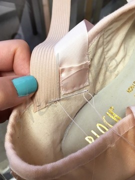 Thread for sewing pointe shoes