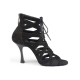 Portdance model PD804 Black Nubuck Leather