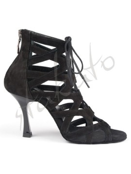 Portdance model PD804 Black Nubuck Leather