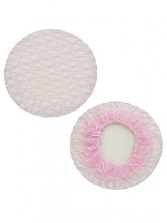 Hair net with frills