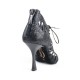 Portdance model PD812 Black Glitter