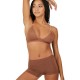 Deep Neck Clear Back Bra 3777W Capezio