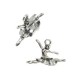 Metal pendant Ballerina 5