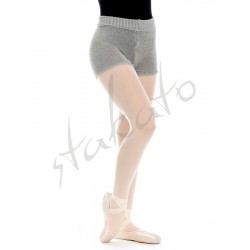 Panbrasur warm-up knitted cotton shorts Intermezzo